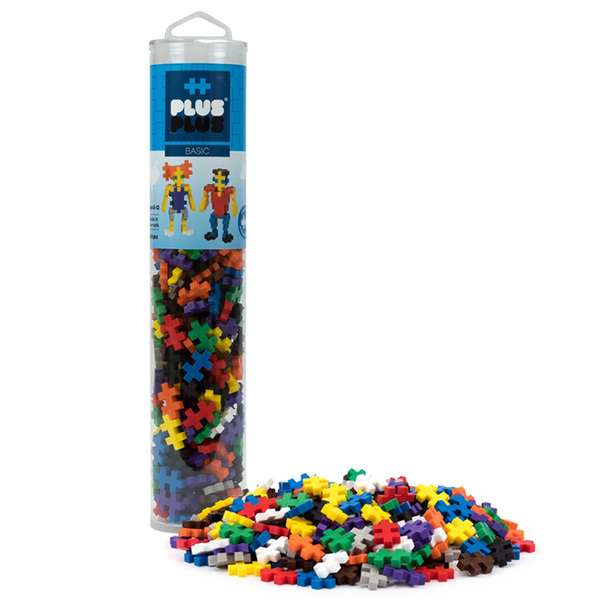 Plus-Plus Plus-Plus 240-Piece Tube Building Blocks, Basic 05030